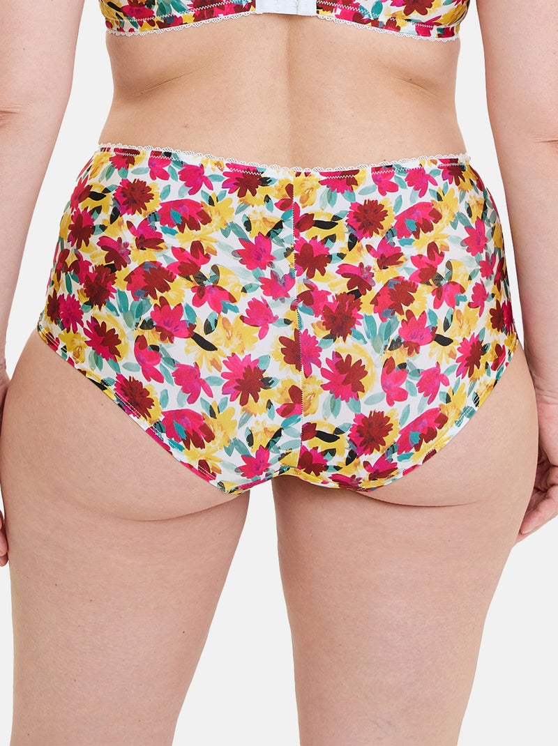 Shorty célia sans complexe lingerie Blanc Rouge - Kiabi