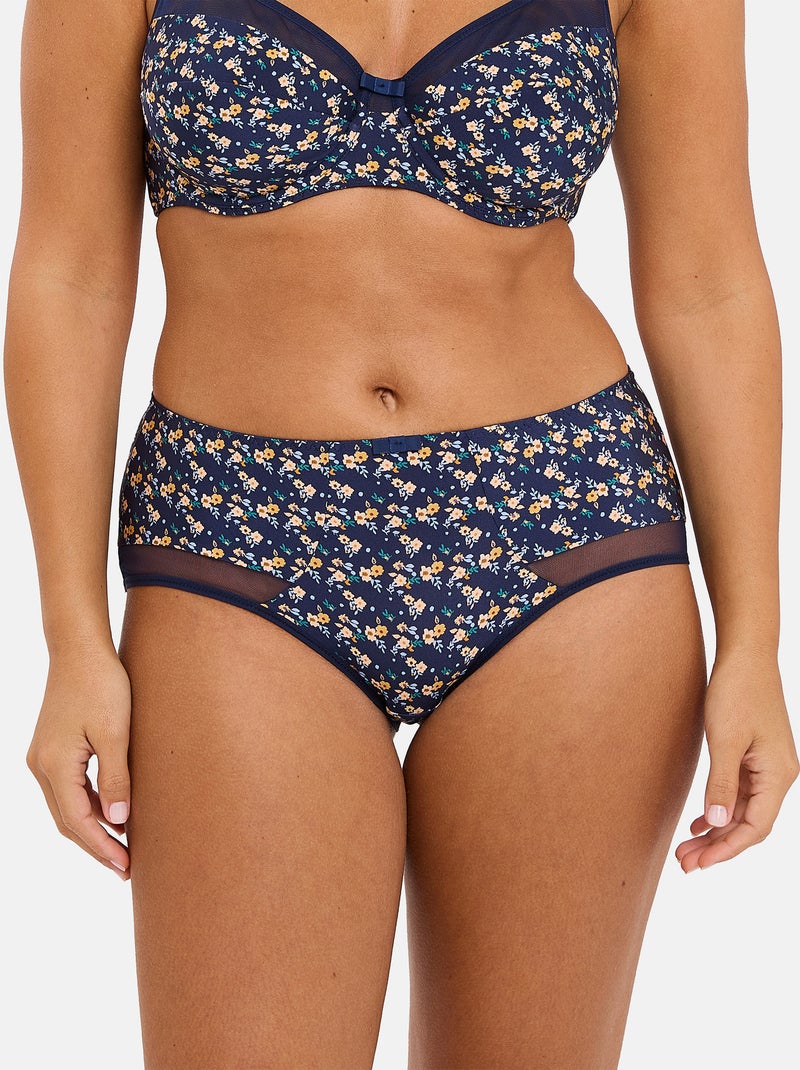 Shorty Complice Sans Complexe Bleu Orange - Kiabi