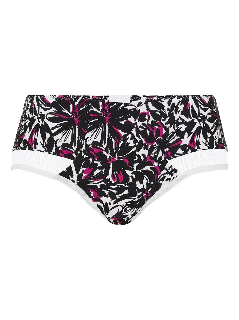 Shorty complice sans complexe lingerie Noir Blanc - Kiabi