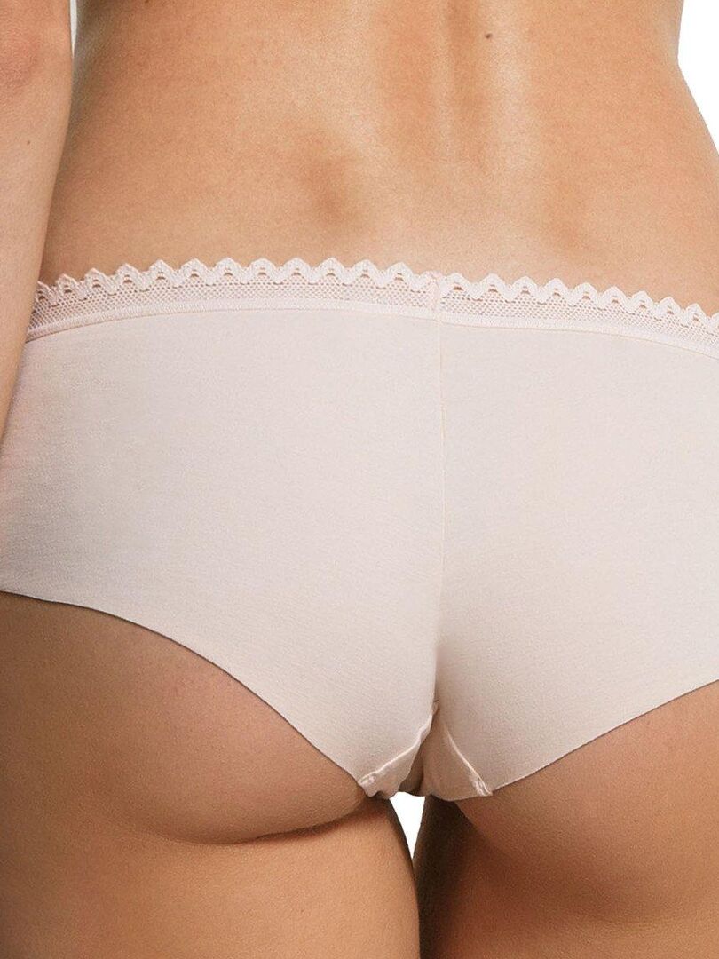 Shorty confort en coton finitions sans coutures Oxygène coton Beige - Kiabi