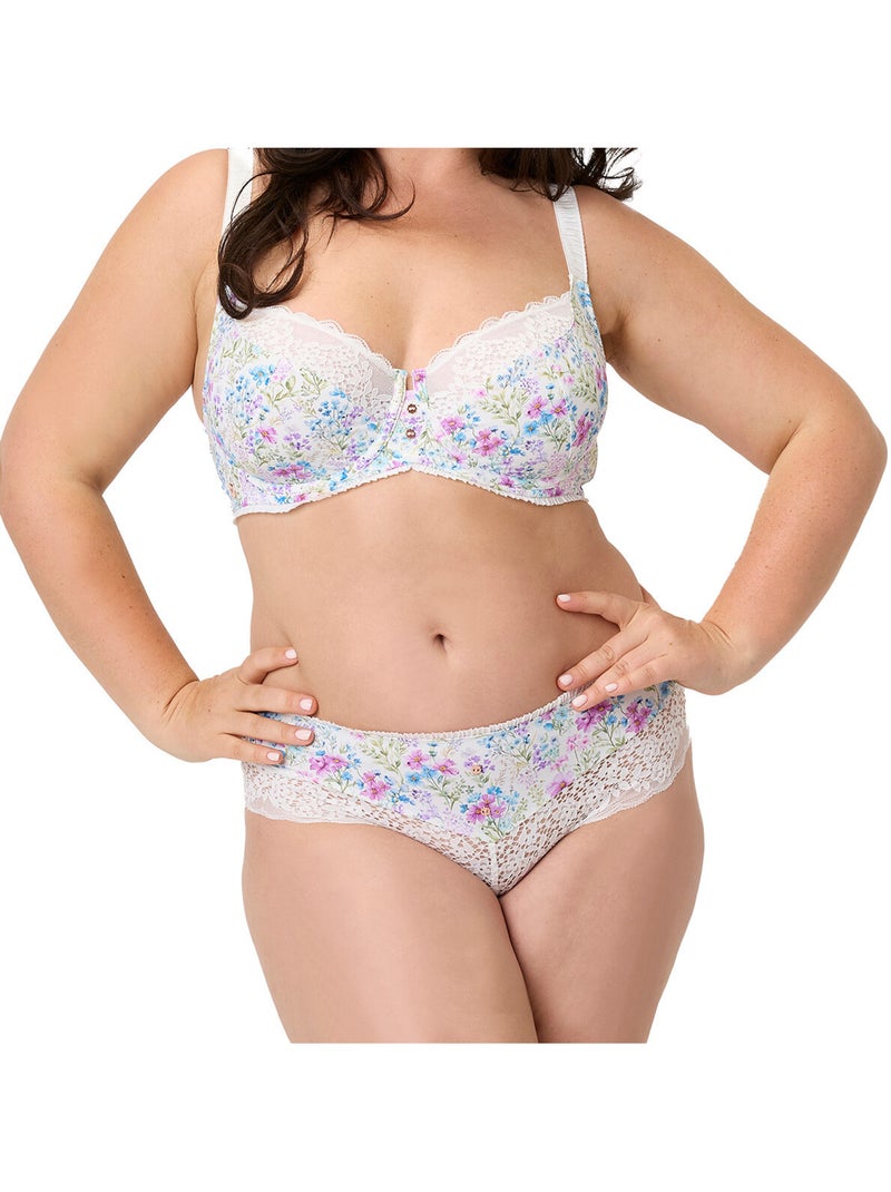 Shorty DAHLIA - Brigitte Bardot Lingerie Blanc - Kiabi
