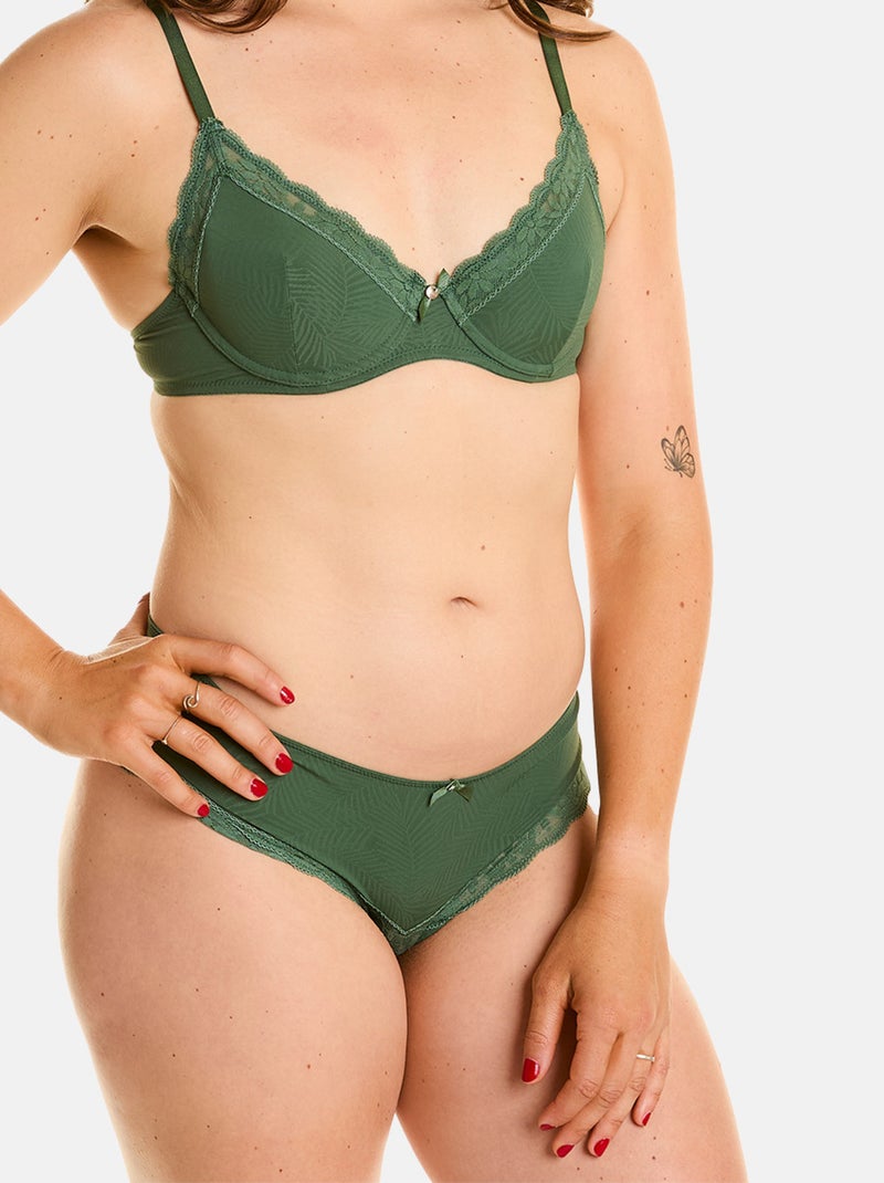 Shorty DANSEUSE - Pomm'Poire Vert - Kiabi