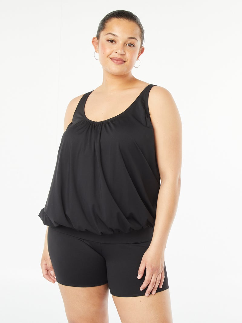 Shorty de bain court Noir - Kiabi