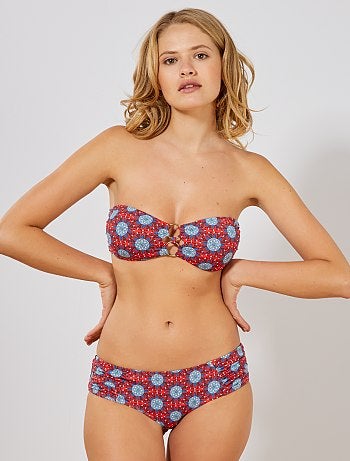 Shorty de bain fronces côtés - Kiabi