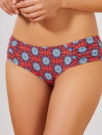 Shorty de bain fronces côtés - Kiabi