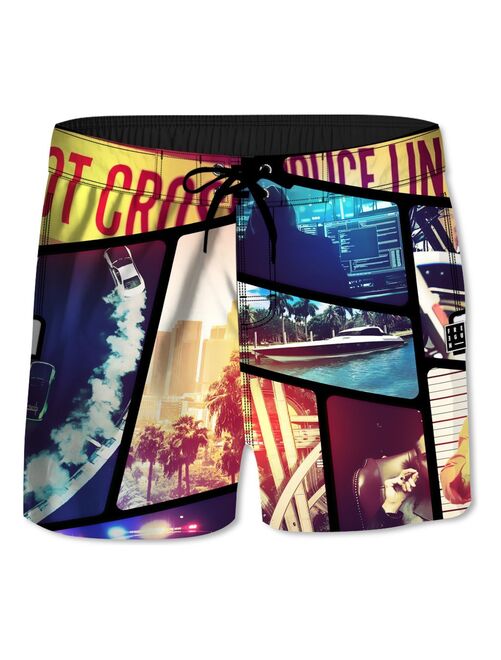 Short De Bain Avec Motif Surfeur Garçon Imprime