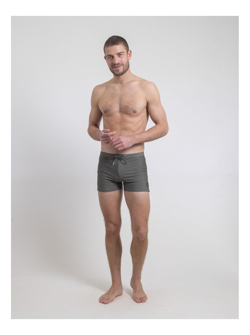 Shorty de bain GIOBERTO Kaki - Kiabi