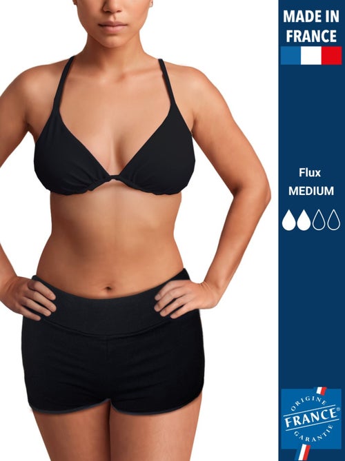 Shorty de bain menstruel - Flux Medium - Kiabi