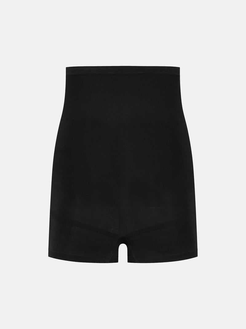 Shorty de grossesse sans coutures ,  effet galbant  (Mamsy) Noir - Kiabi