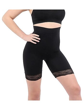 Shorty Dentelle amincissant Ventre Plat