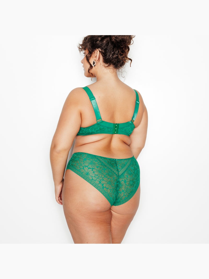 Shorty dentelle Gabi+ - RougeGorge Lingerie Vert - Kiabi