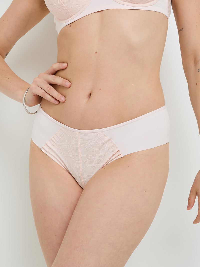 Shorty dentelle Gwen - RougeGorge Lingerie Beige - Kiabi