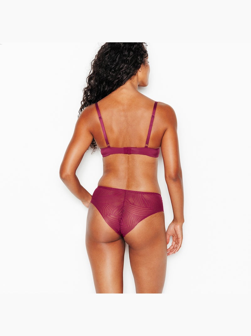 Shorty dentelle janice - rougegorge lingerie Violet - Kiabi