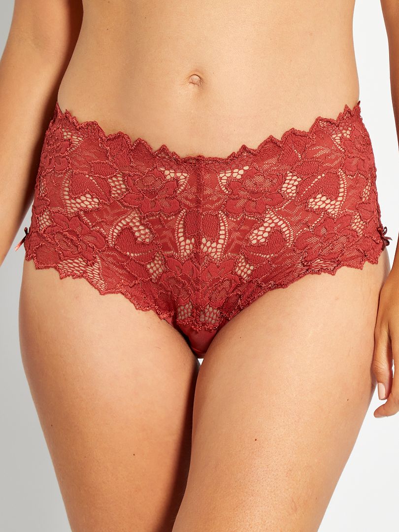 Bordeaux tanga brief - SENSUALITE