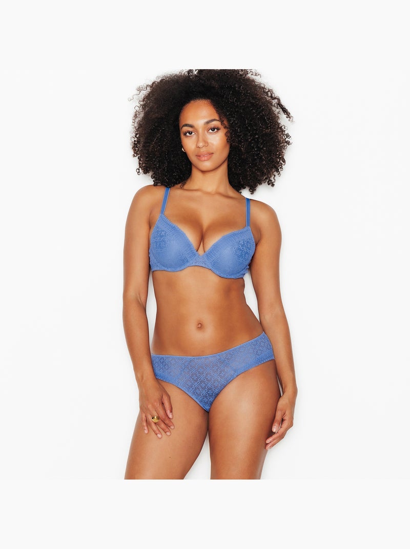 Shorty dentelle Sweet - RougeGorge Lingerie Bleu - Kiabi
