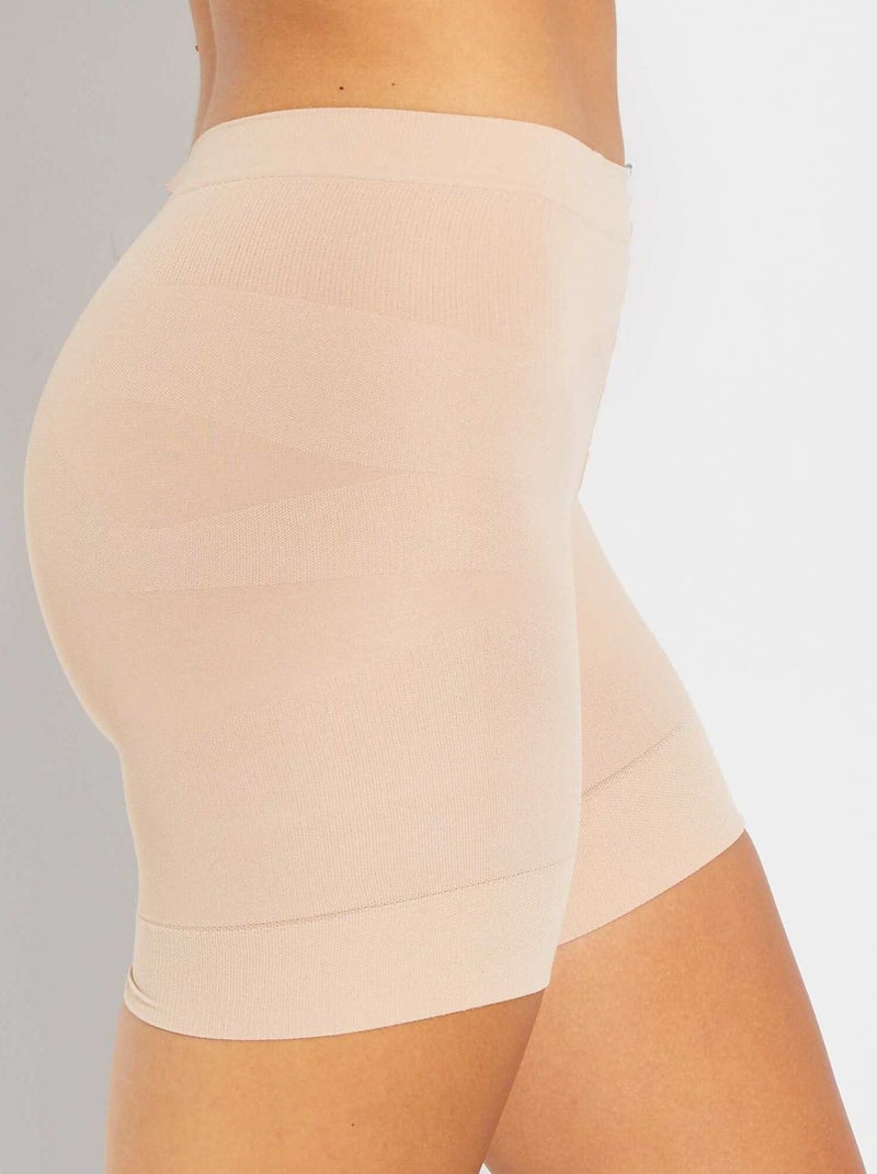 Shorty Diam's Action minceur 'DIM' beige - Kiabi
