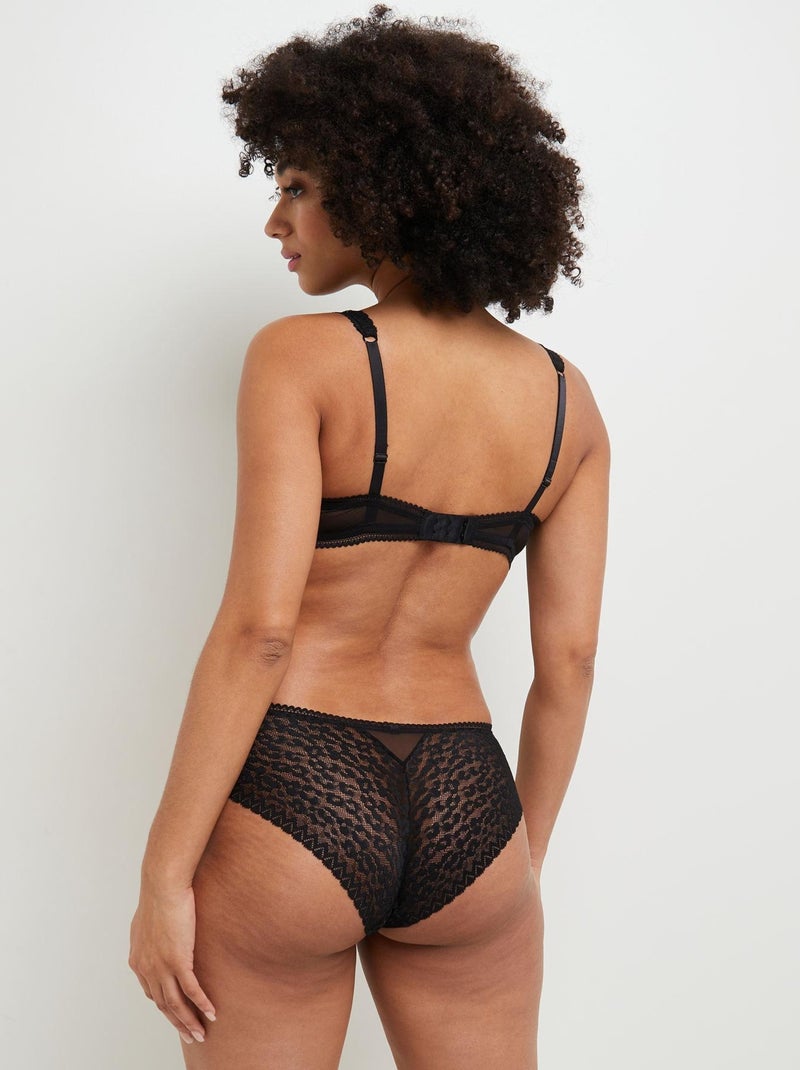 Shorty Dune - RougeGorge Lingerie Noir - Kiabi