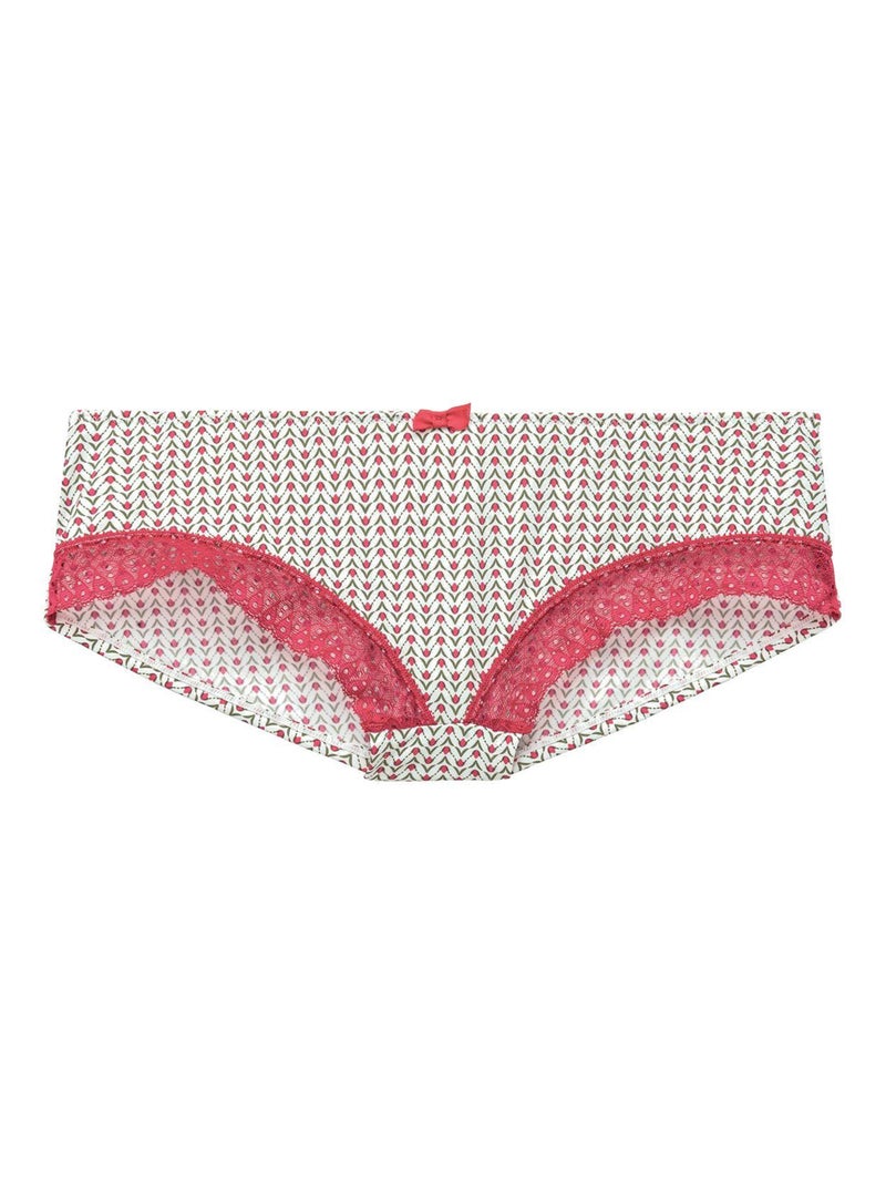 Shorty ECRIN - Pomm'Poire Rose - Kiabi