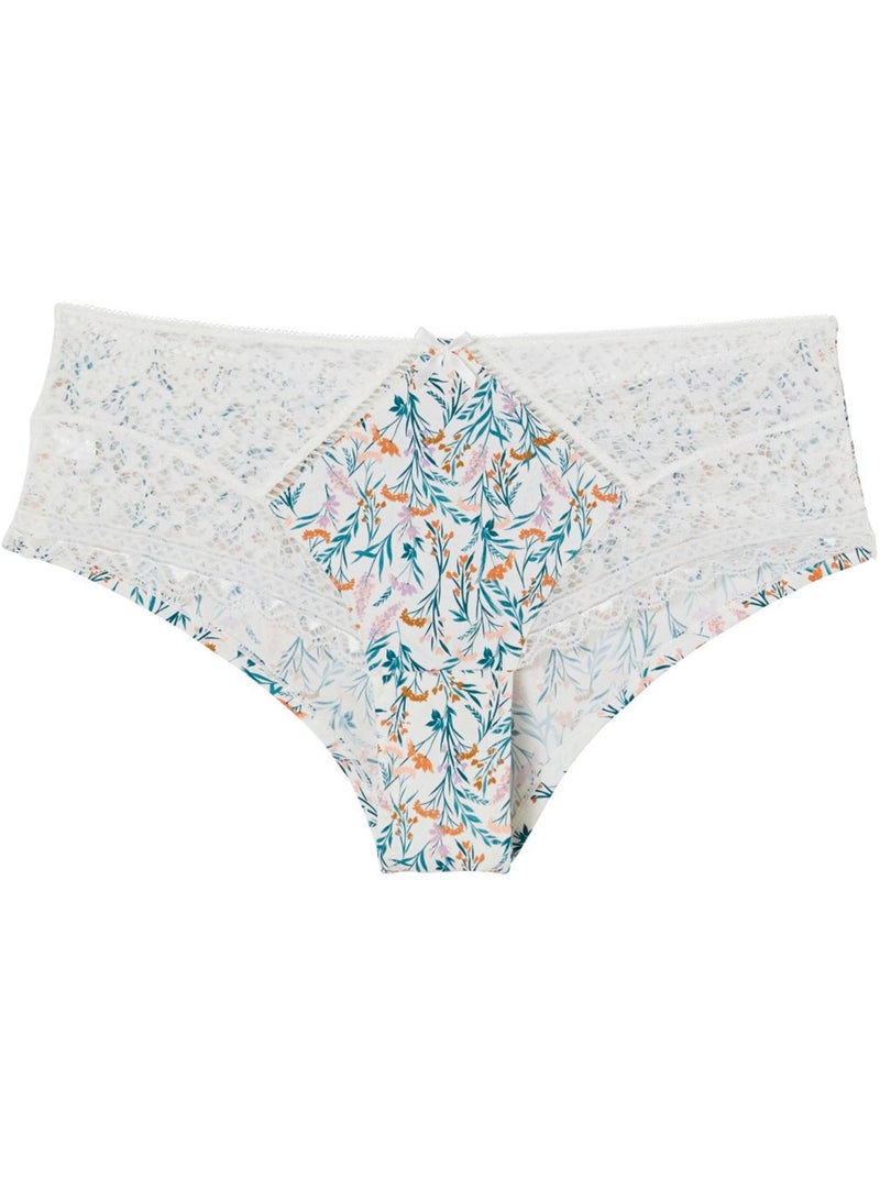 Shorty ELENA - Pomm'Poire Blanc - Kiabi
