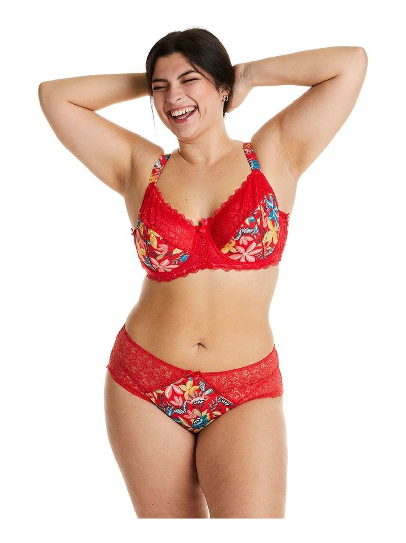 Shorty ELENA - Pomm'Poire Rouge - Kiabi