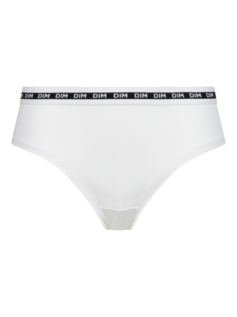 Shorty en coton modal Icons Essentiel Blanc - Kiabi