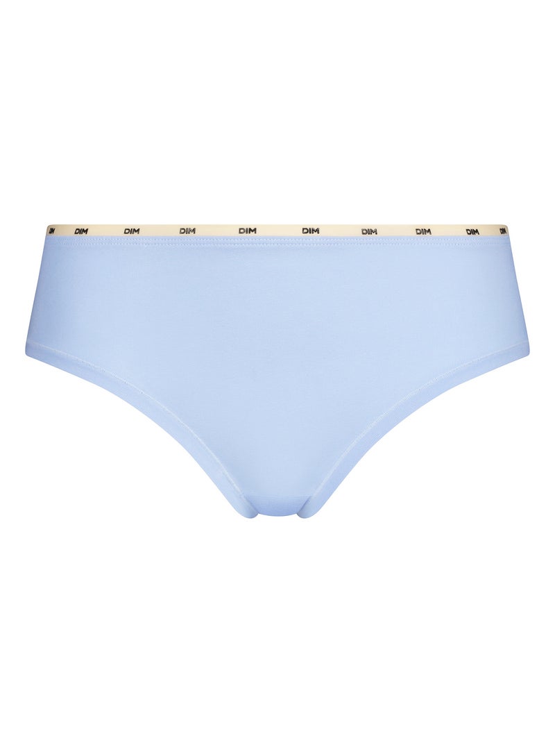Shorty en coton modal Icons Essentiel Bleu azur - Kiabi