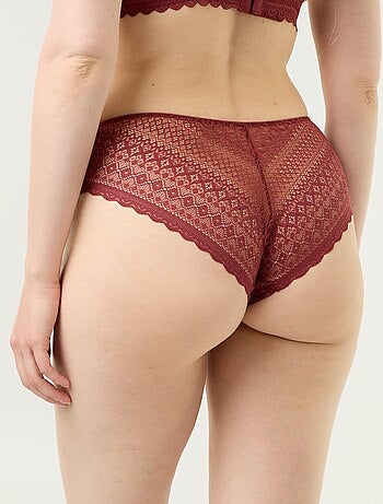 Shorty en dentelle