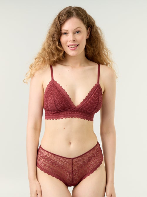 Shorty en dentelle - Kiabi Shorty en dentelle - Kiabi