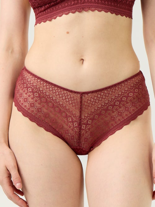 Shorty en dentelle - Kiabi Shorty en dentelle - Kiabi
