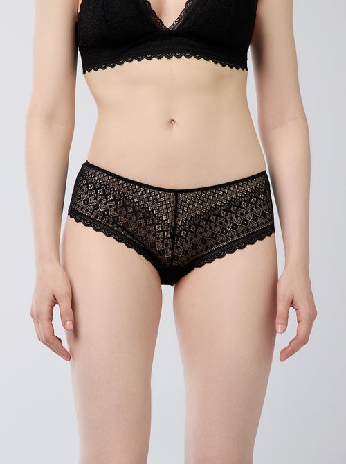 Shorty en dentelle - Kiabi