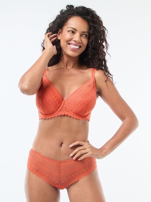 Shorty en dentelle - Kiabi