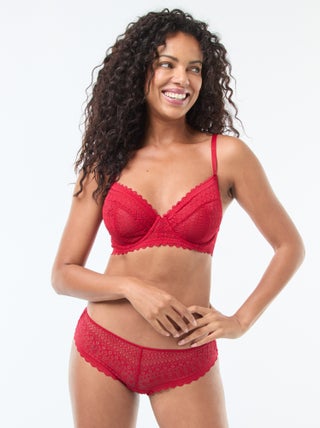 Shorty en dentelle
