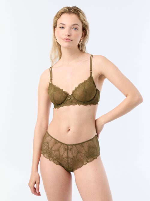 Shorty en dentelle - Kiabi