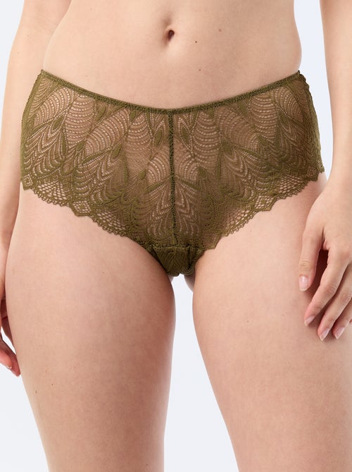 Shorty en dentelle - Kiabi