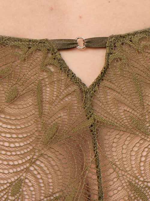 Shorty en dentelle - Kiabi
