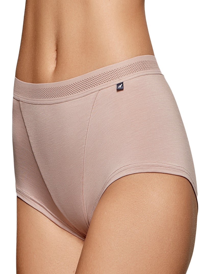 Shorty en lyocell Soft premium Travel Rose - Kiabi