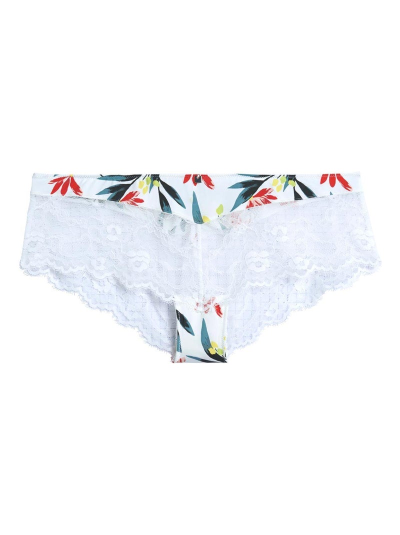 Shorty ETOURDIE - Camille Cerf & Pomm'Poire Blanc - Kiabi