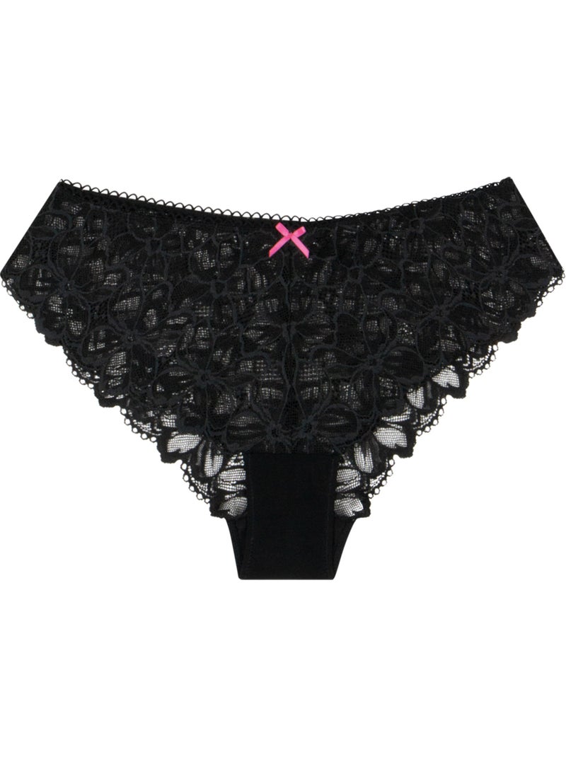 Shorty femme Love Mood Pretty Passio Noir - Kiabi