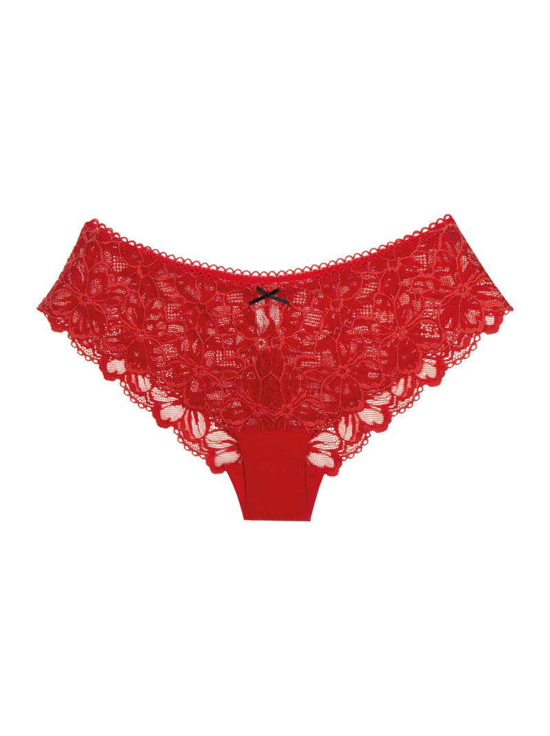 Shorty femme Love Mood Pretty Passio Rouge - Kiabi
