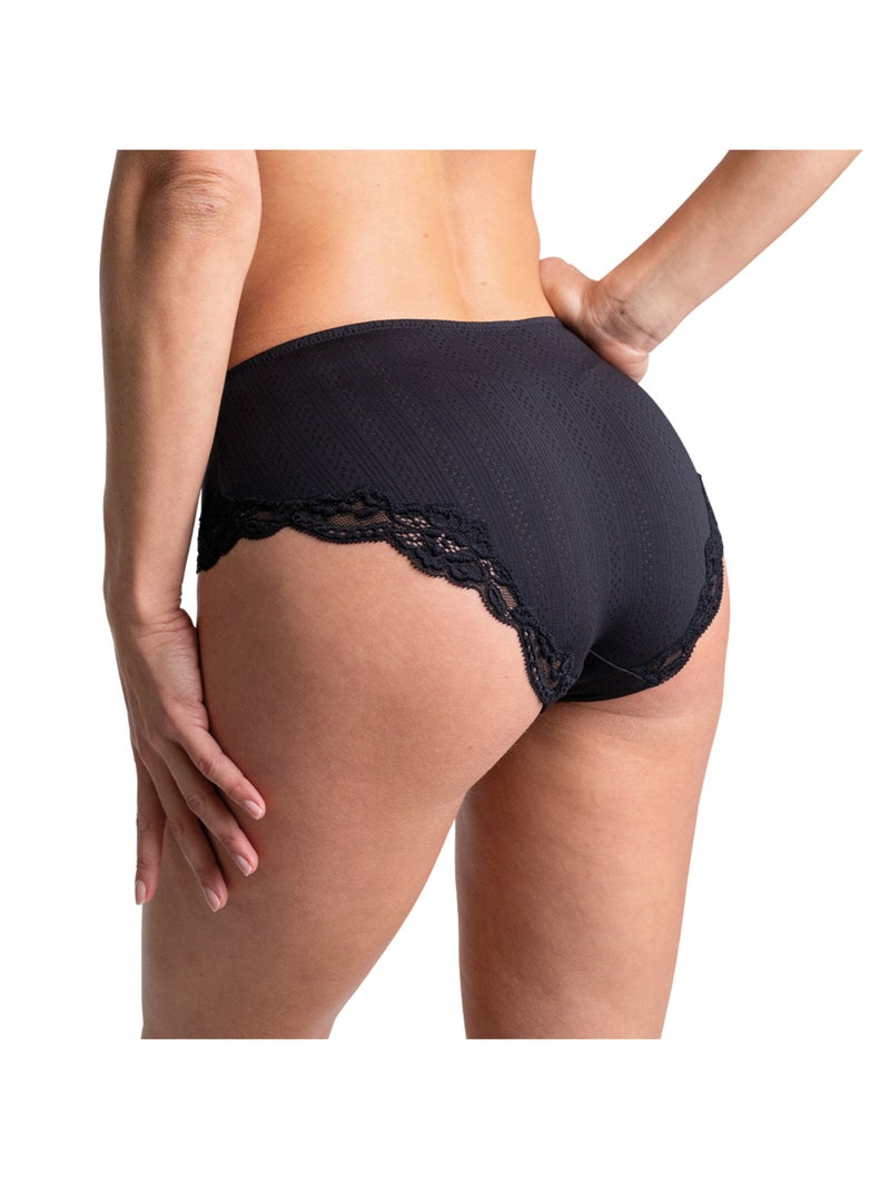 Shorty femme Passionnée Passio Noir - Kiabi