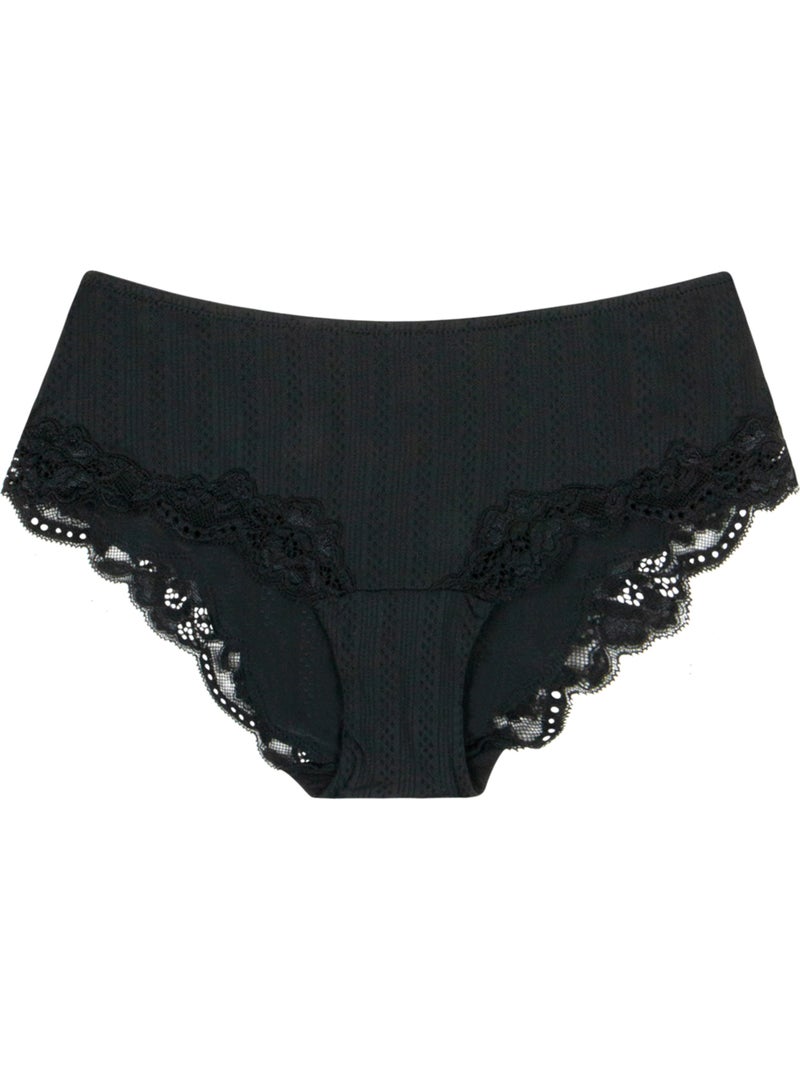 Shorty femme Passionnée Passio Noir - Kiabi