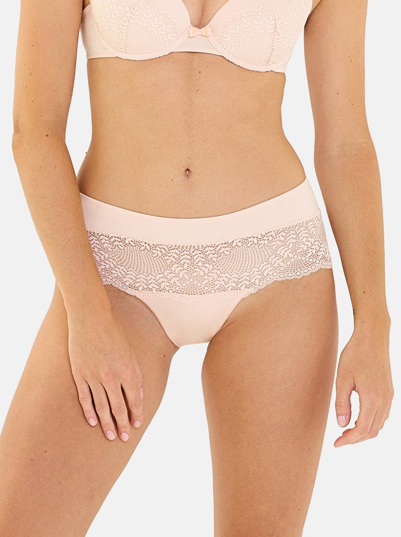 Shorty Fidèle Billet Doux Rose pastel - Kiabi