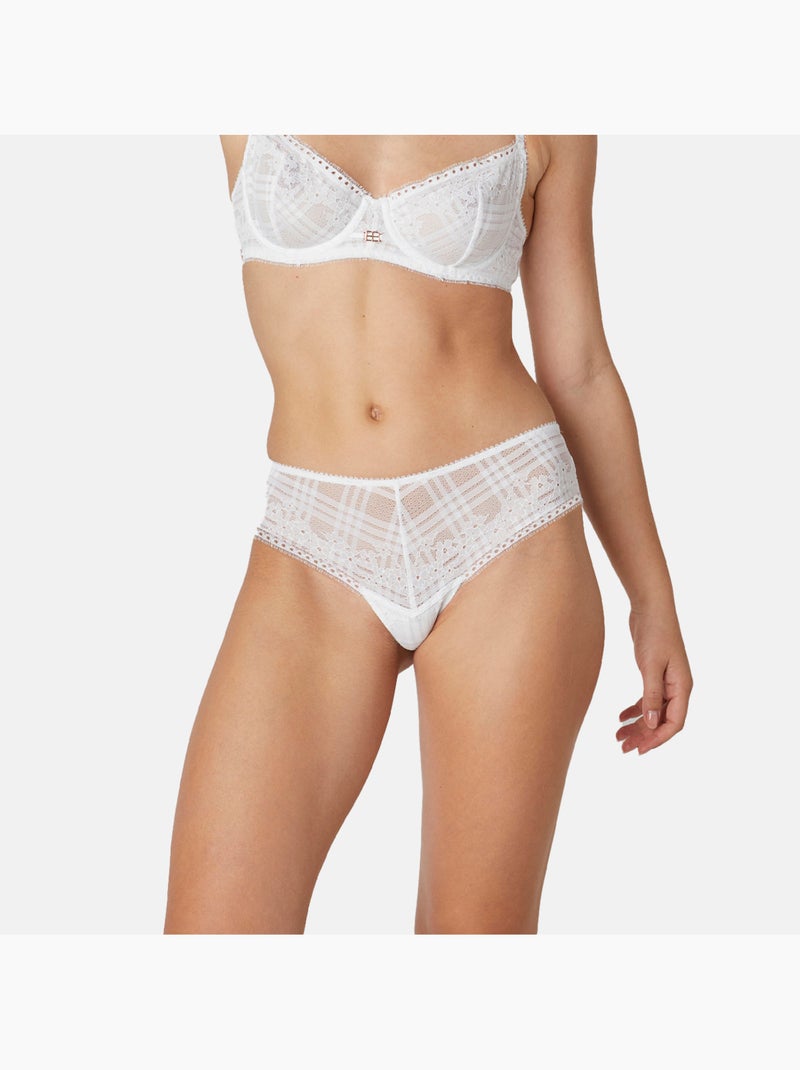 Shorty FLAMENCO - Brigitte Bardot Lingerie Blanc - Kiabi