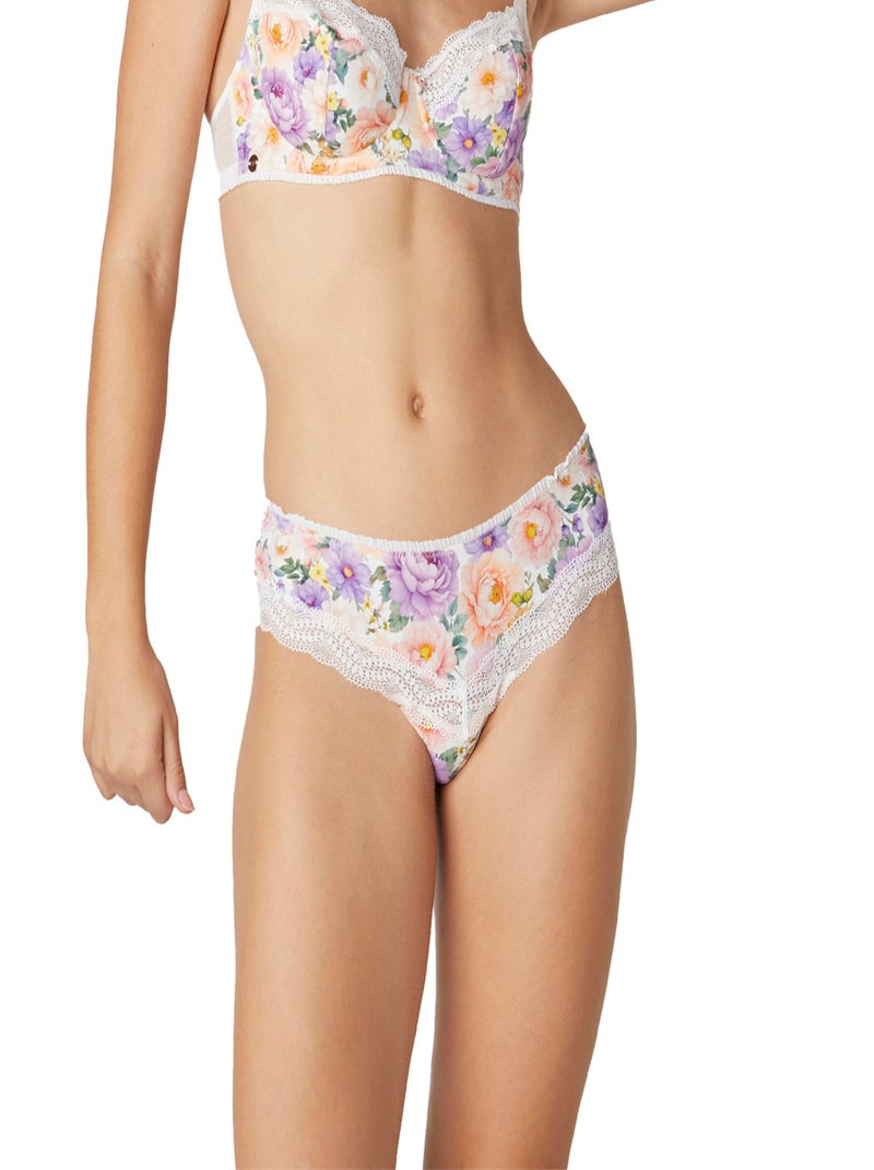 Shorty FORRO - Brigitte Bardot Lingerie Blanc - Kiabi