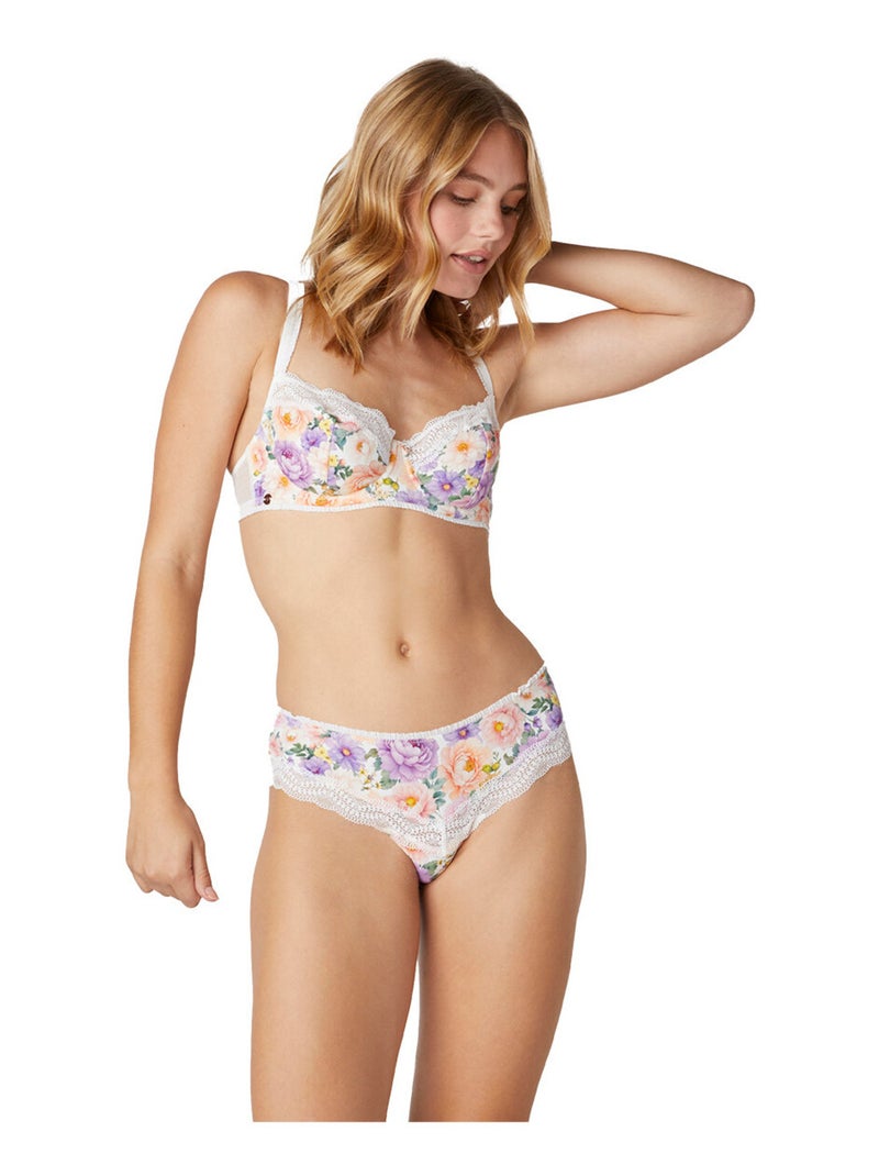 Shorty FORRO - Brigitte Bardot Lingerie Blanc - Kiabi