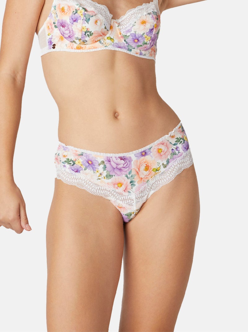 Shorty FORRO - Brigitte Bardot Lingerie Blanc - Kiabi
