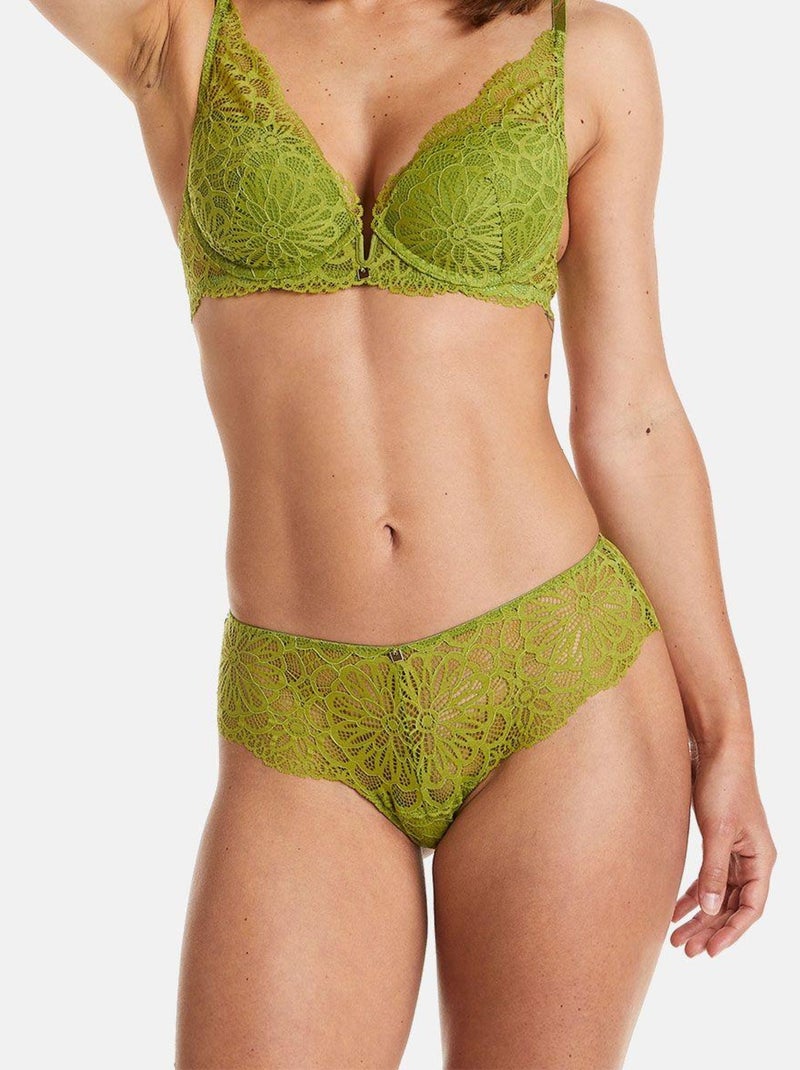 Shorty FOUGERE - Camille Cerf & Pomm'Poire Vert - Kiabi
