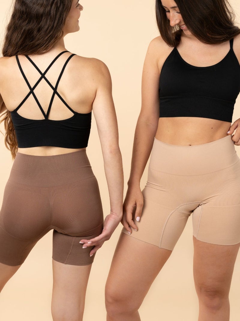 shorty gainant menstruel pour flux léger Fjord -MOOL Noir - Kiabi