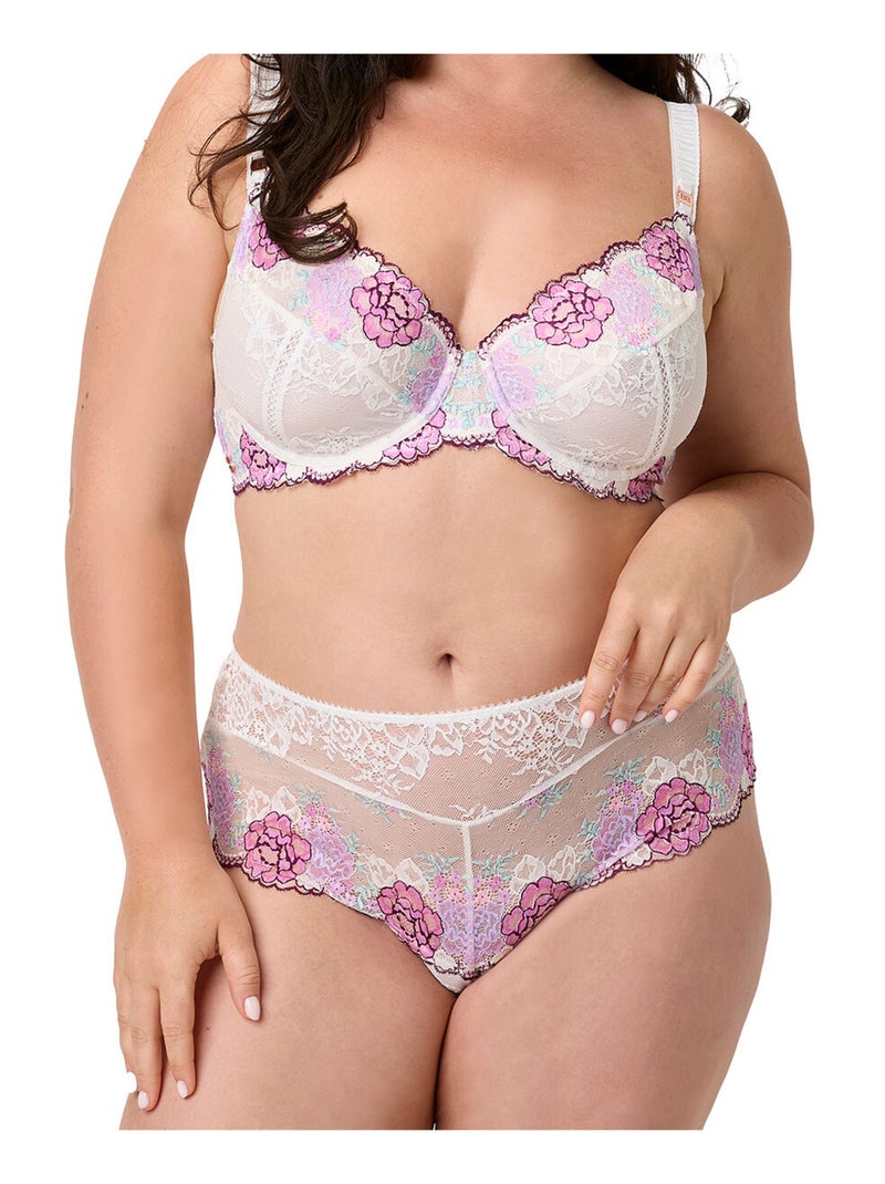 Shorty GLYCINE - Brigitte Bardot Lingerie Blanc - Kiabi