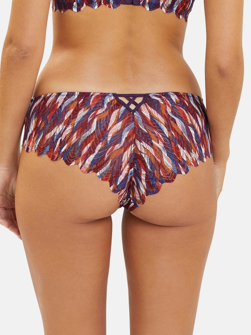 Shorty Gracieuse Pop Billet Doux Violet - Kiabi